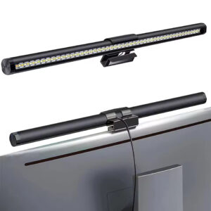 LED Monitor Light Bar – 44cm RGB Screen Hanging Lamp for Work, Study & Gaming | Dimmable Eye-Care Desk Lighting